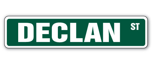 Declan Street Vinyl Decal Sticker