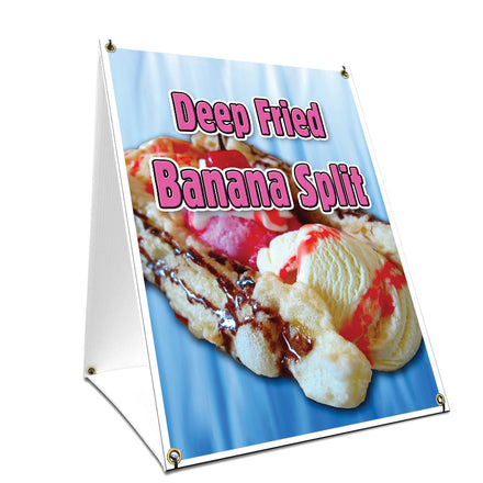 Deep Fried Banana Split