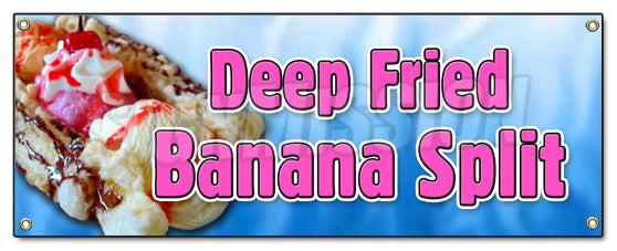Deep Fried Banana Split Banner