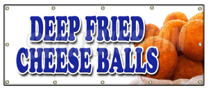 Deep Fried Cheese Balls Banner
