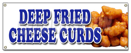 Deep Fried Cheese Curds Banner