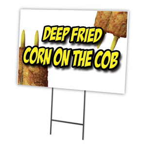 DEEP FRIED CORN ON THE COB