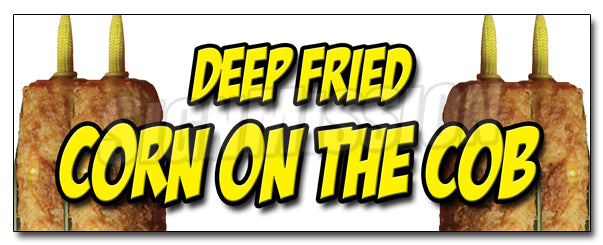 Deep Fried Corn On Cob Decal