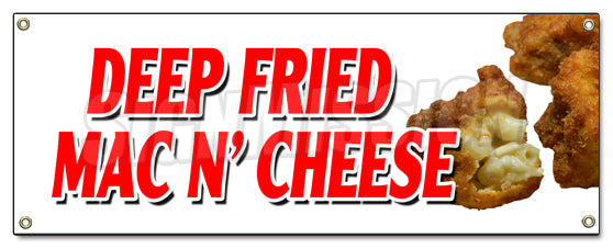 Deep Fried Mac N Cheese Banner