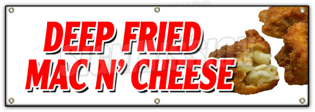 Deep Fried Mac N Cheese Banner