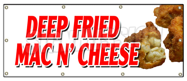 Deep Fried Mac N Cheese Banner