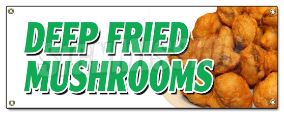 Deep Fried Mushrooms Banner