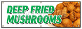 Deep Fried Mushrooms Banner