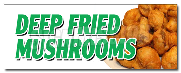 Deep Fried Mushrooms Decal