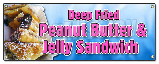Deep Fried Peanut Butter J Banner