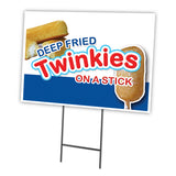 DEEP FRIED TWINKIES ON A STICK
