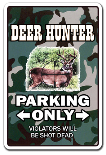 Deer Hunter Vinyl Decal Sticker