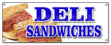 Deli Sandwiches Banner