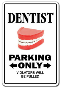 Dentist Street Vinyl Decal Sticker