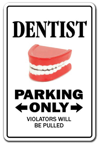 Dentist Street Vinyl Decal Sticker