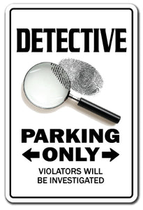 Detective Vinyl Decal Sticker