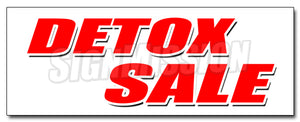 Detox Sale Decal