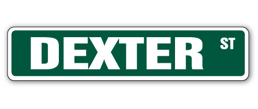 DEXTER Street Sign