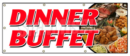Dinner Buffet Banner
