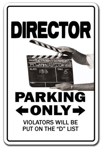 Director Street Vinyl Decal Sticker