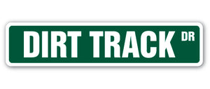 Dirt Track Street Vinyl Decal Sticker