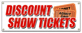 Discount Show Tickets Banner