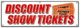 Discount Show Tickets Banner