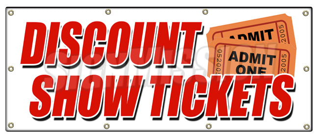 Discount Show Tickets Banner