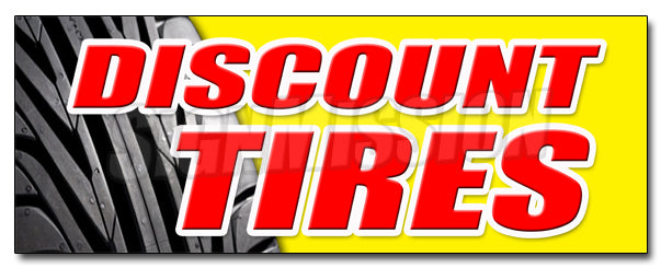 Discount Tires Decal