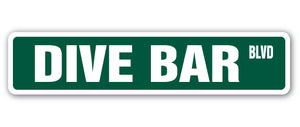 Dive Bar Street Vinyl Decal Sticker