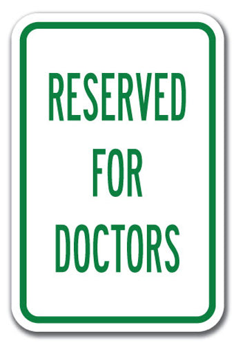 Reserved For Doctors