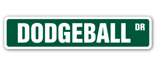 Dodgeball Street Vinyl Decal Sticker