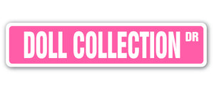 Doll Collection Street Vinyl Decal Sticker