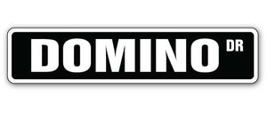 Domino Street Vinyl Decal Sticker