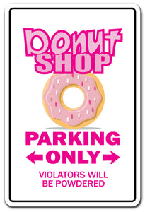 Donut Shop Vinyl Decal Sticker