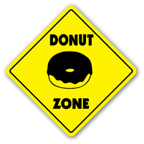 Donut Zone Vinyl Decal Sticker