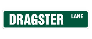 Dragster Street Vinyl Decal Sticker