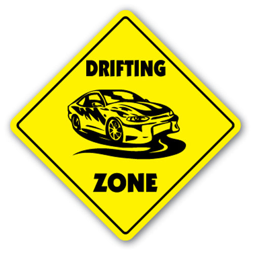 Drifting Zone Vinyl Decal Sticker