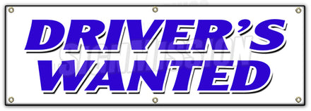 Drivers Wanted Banner