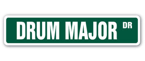 Drum Major Street Vinyl Decal Sticker