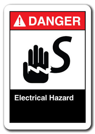 Danger Sign - Electrical Hazard