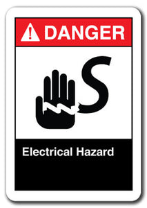 Danger Sign - Electrical Hazard