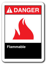 Danger Sign - Flammable