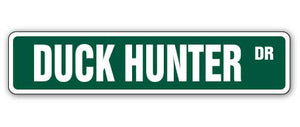 Duck Hunter Street Vinyl Decal Sticker