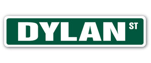 Dylan Street Vinyl Decal Sticker