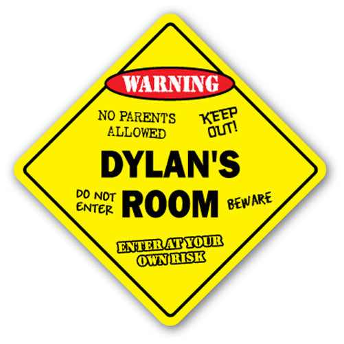 Dylan's Room Vinyl Decal Sticker