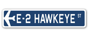 E-2 Hawkeye Street Vinyl Decal Sticker