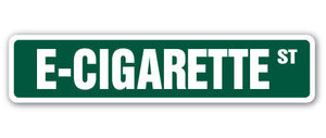 E-cigarette Street Vinyl Decal Sticker