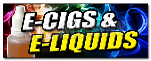 Ecig & Eliquid Decal