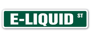 E-liquid Street Vinyl Decal Sticker